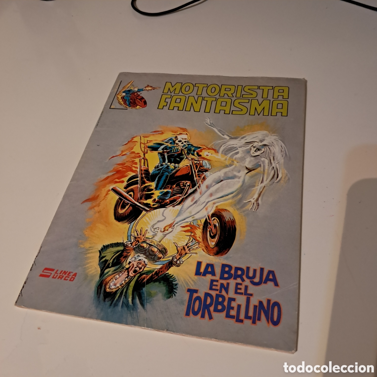 C&oacute;mics: Motorista Fantasma, L&iacute;nea Surco, numero 6 - Foto 1