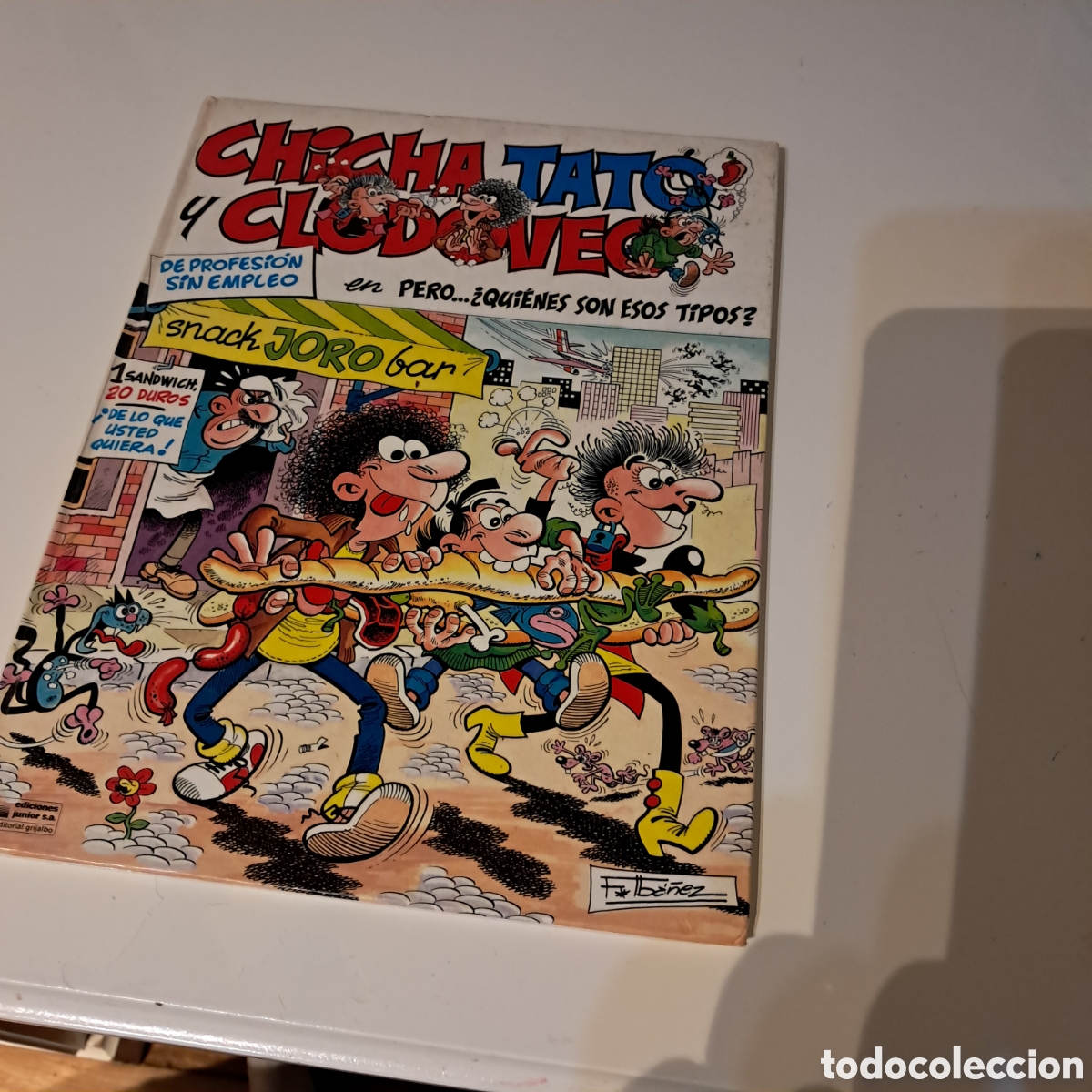 C&oacute;mics: Chicha Tato y CLODOVEO, numero 2, Ediciones Junior - Foto 1