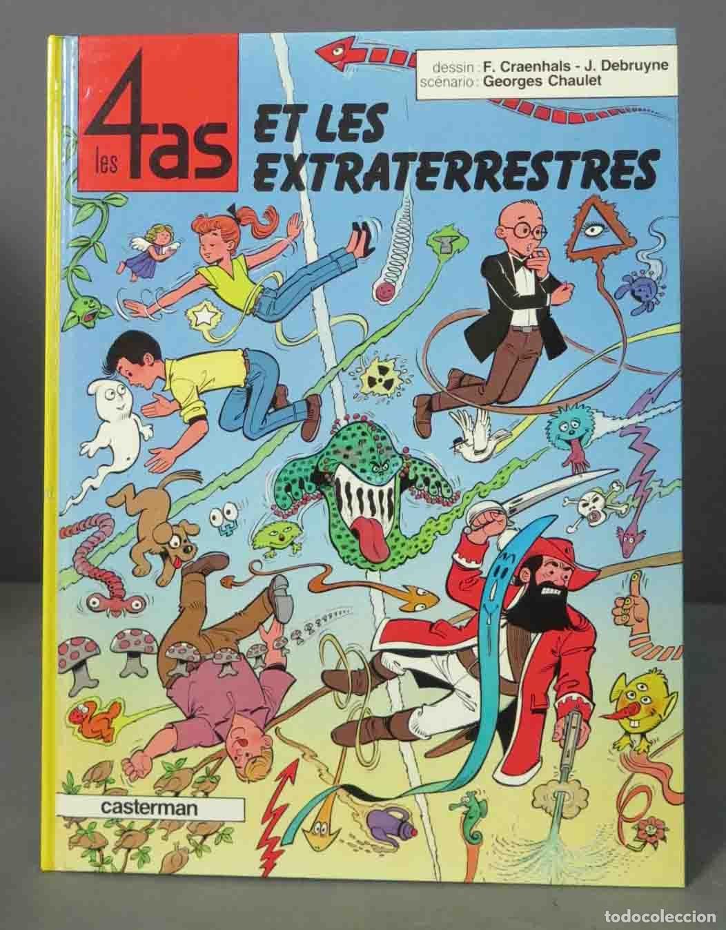 C&oacute;mics: Les 4 as et les extraterrestres CASTERMAN 1993 - Foto 1