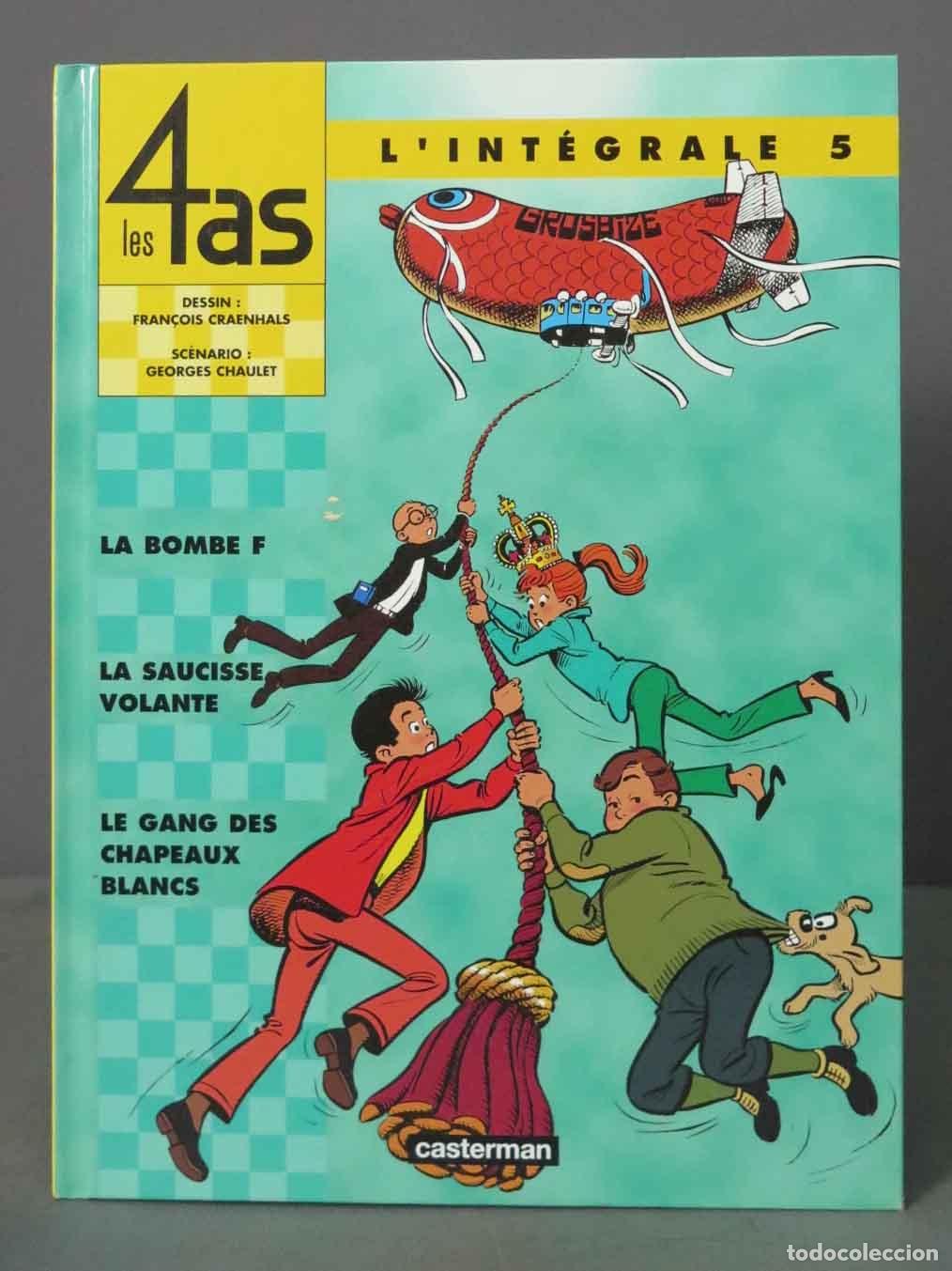 C&oacute;mics: Les 4 As - Int&eacute;grale 5 - Craenhals / Chaulet - Foto 1