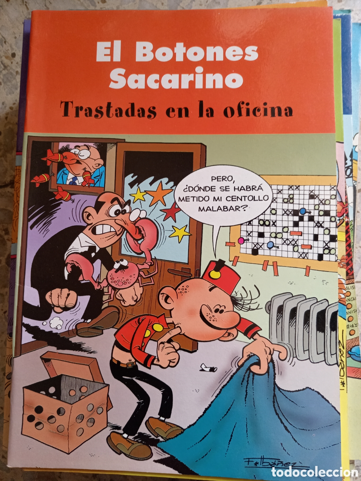 C&oacute;mics: EL BOTONES SACARINO TRASTADAS EN LA OFICINA - Foto 1