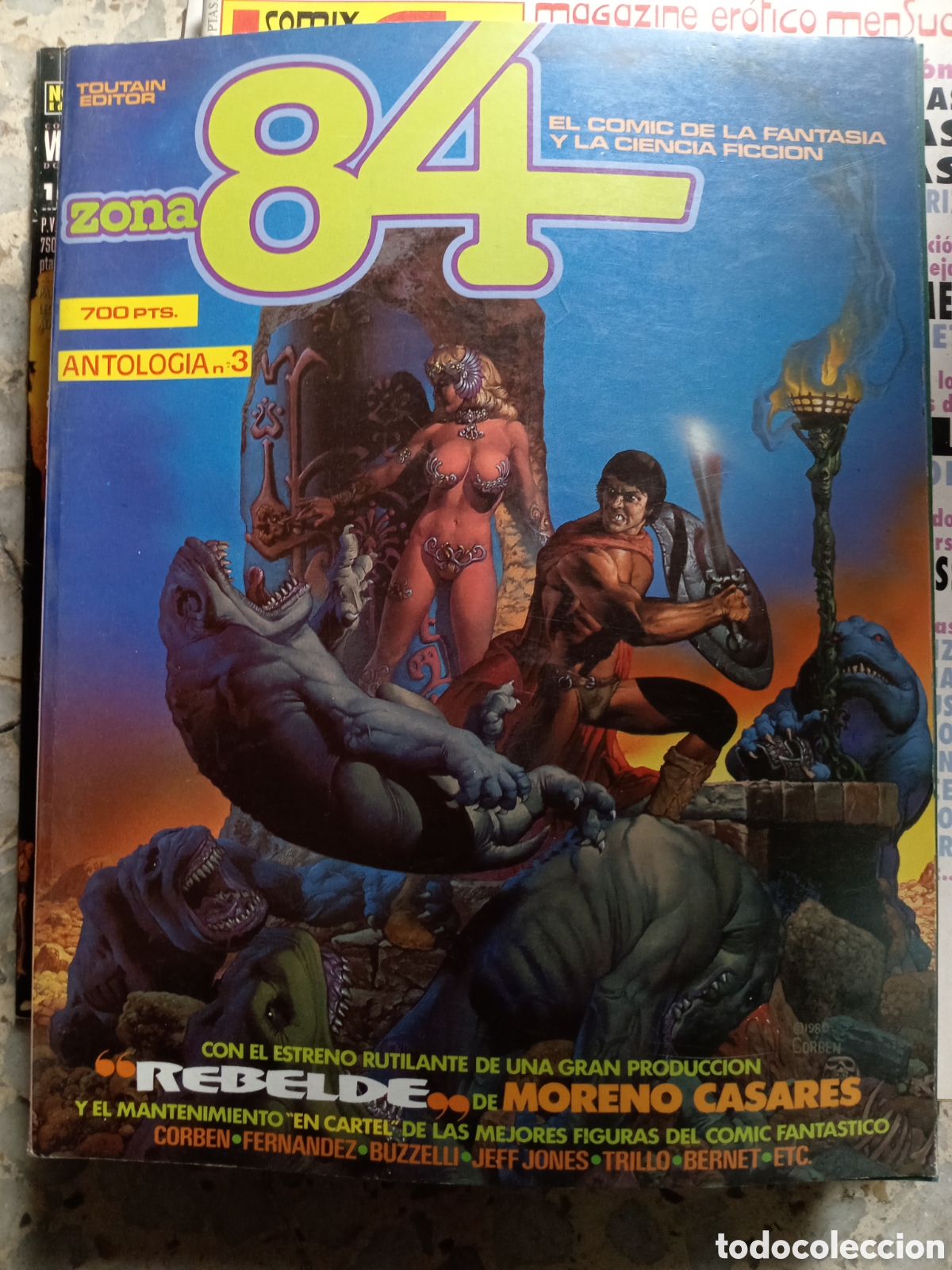 Comics : ZONA 84 ANTOLOGIA N&ordm; 3 NUMEROS 8-9-10