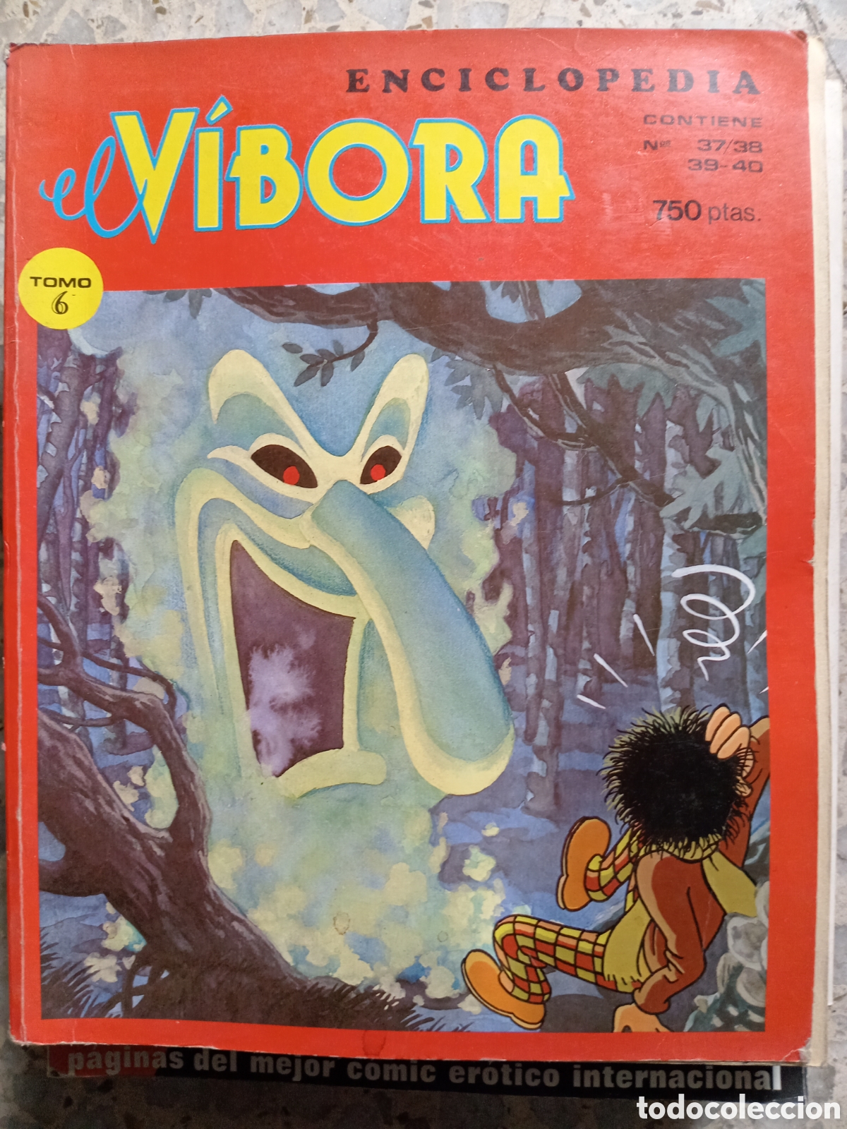 Comics : EL VIBORA ENCICLOPEDIA TOMO 6 N&ordm; 37-38-39-40