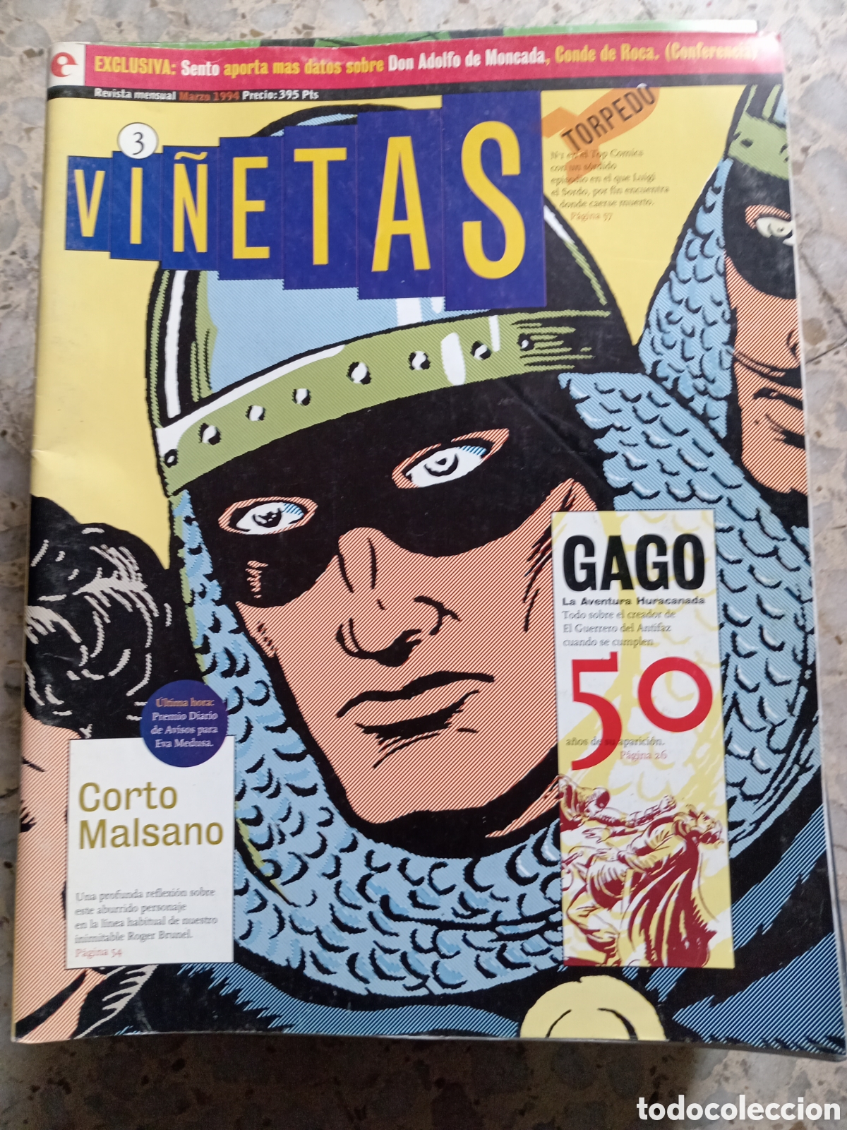 C&oacute;mics: VI&Ntilde;ETAS N&ordm; 3 GAGO TORPEDO