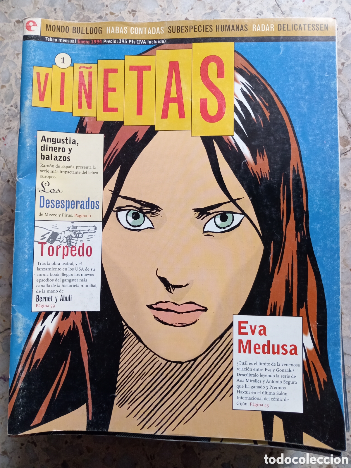 C&oacute;mics: VI&Ntilde;ETAS N&ordm; 1 EVA MEDUSA