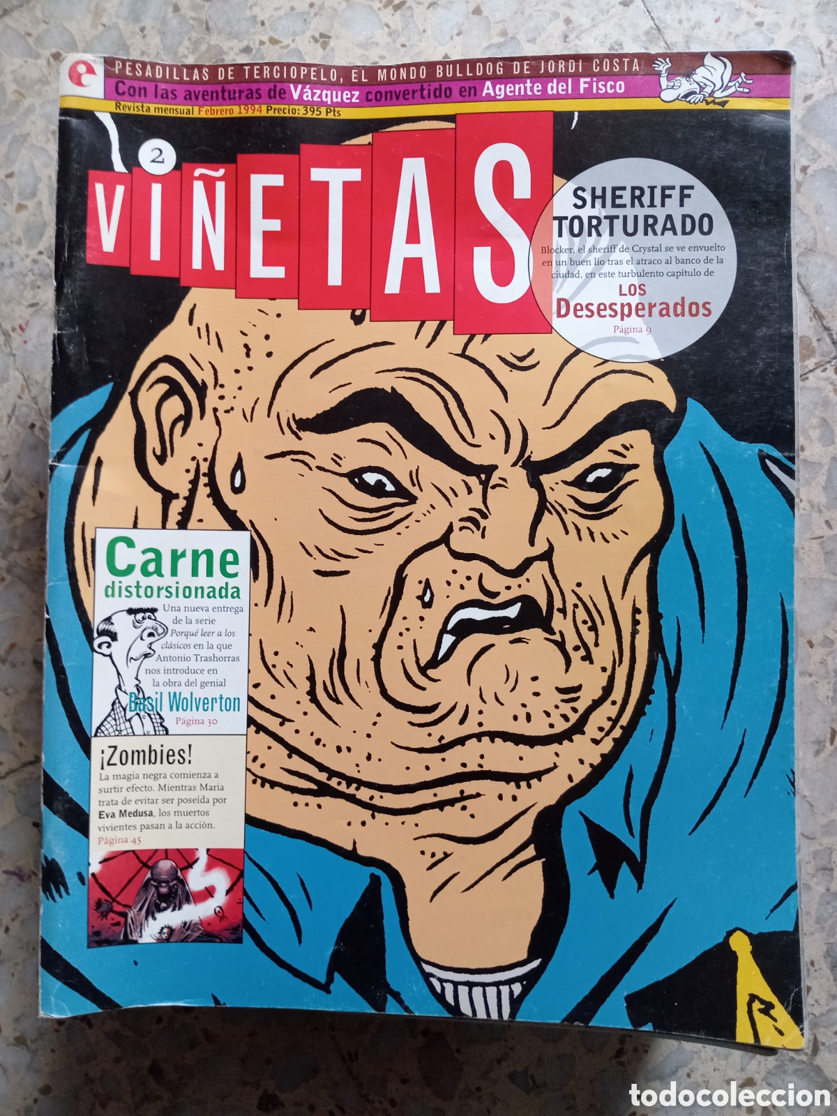 C&oacute;mics: VI&Ntilde;ETAS N&ordm; 2 SHERIFF TORTURADO