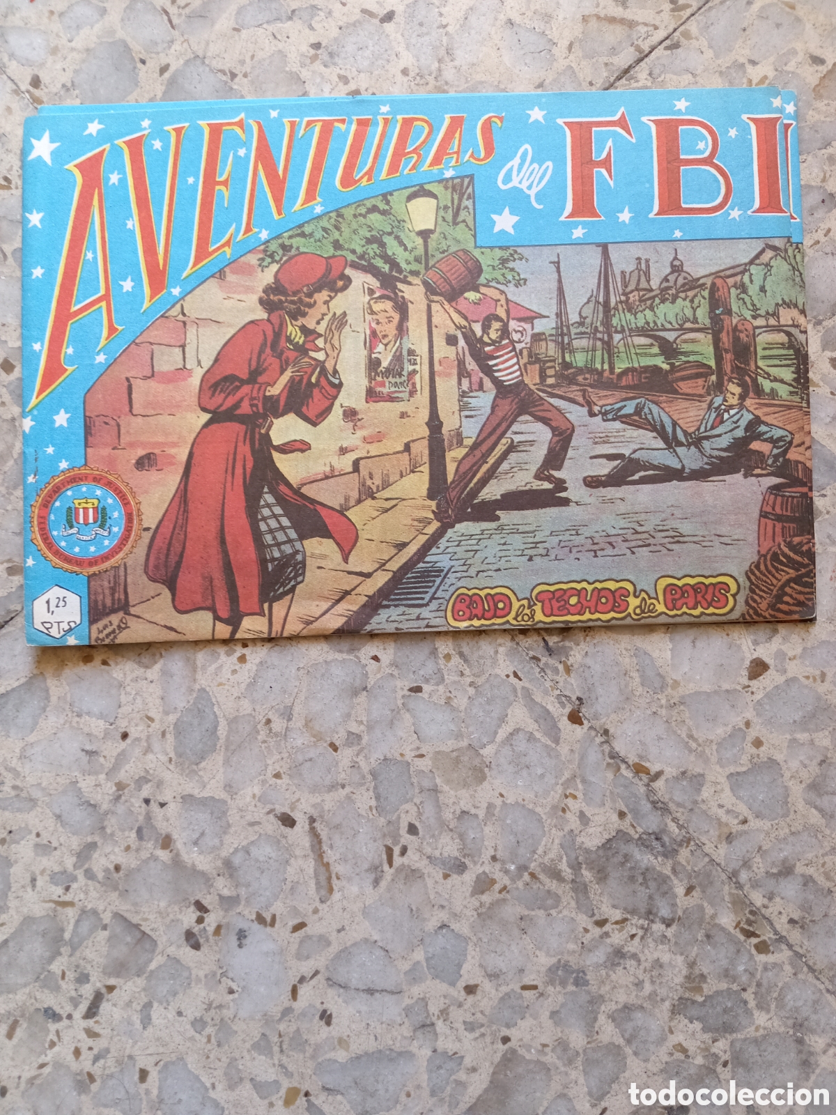 C&oacute;mics: AVENTURAS DEL FBI BAJO LOS TECHOS DE PARIS