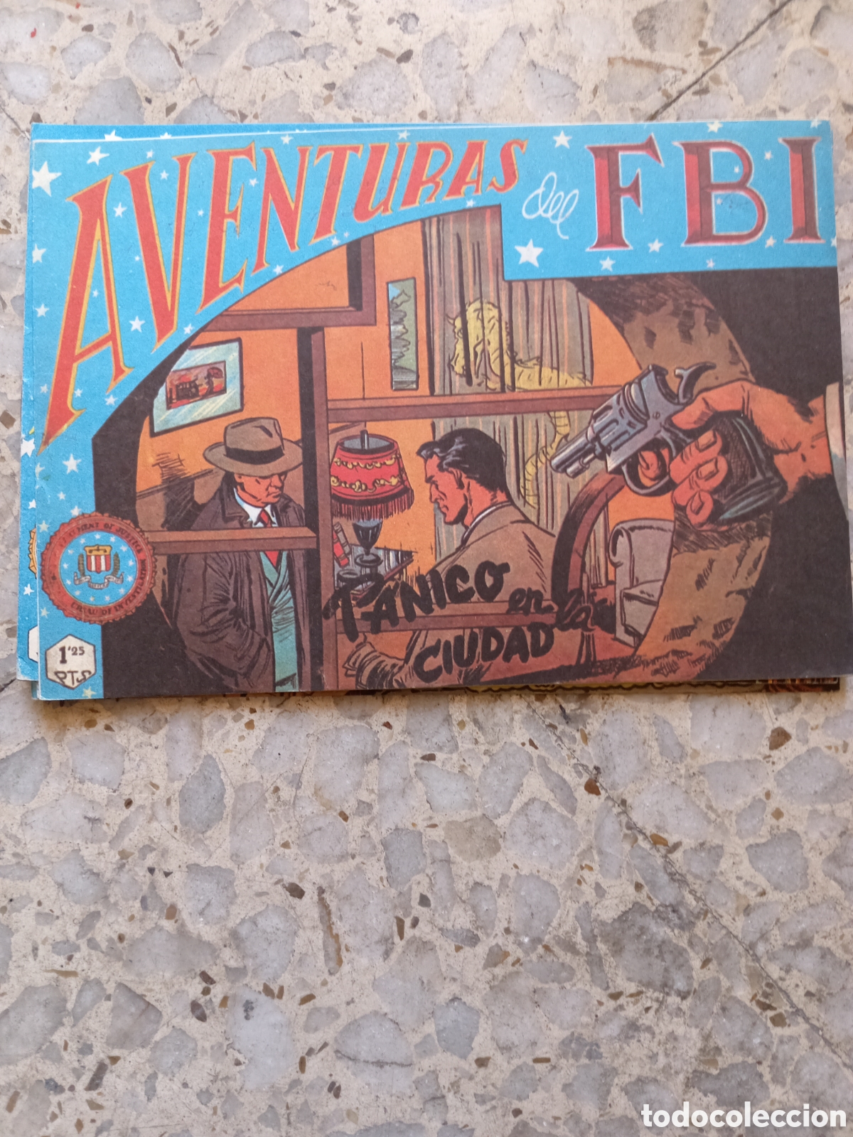 C&oacute;mics: AVENTURAS DEL FBI PANICO EN LA CIUDAD