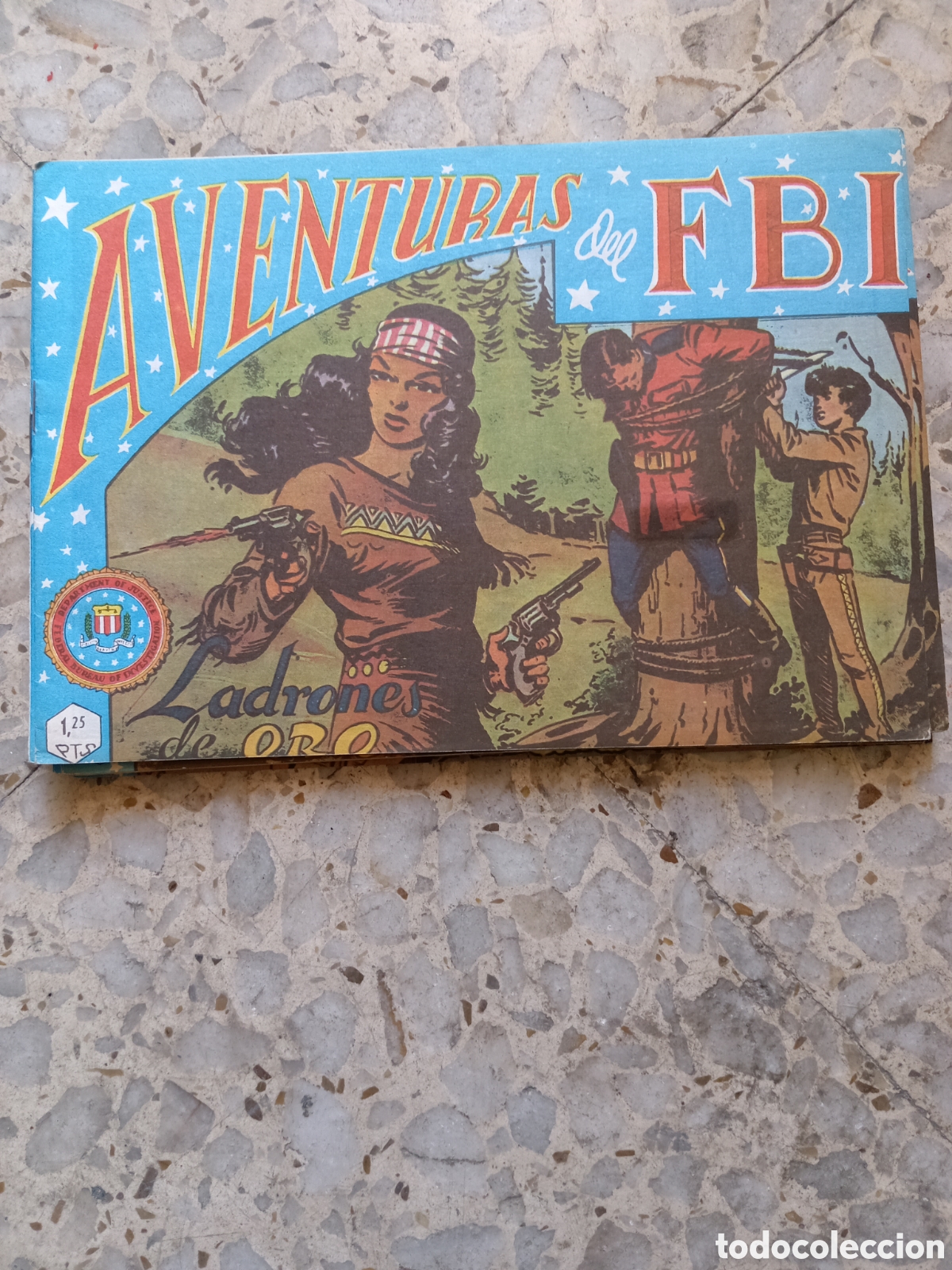 C&oacute;mics: AVENTURAS DEL FBI LADRONES DE ORO
