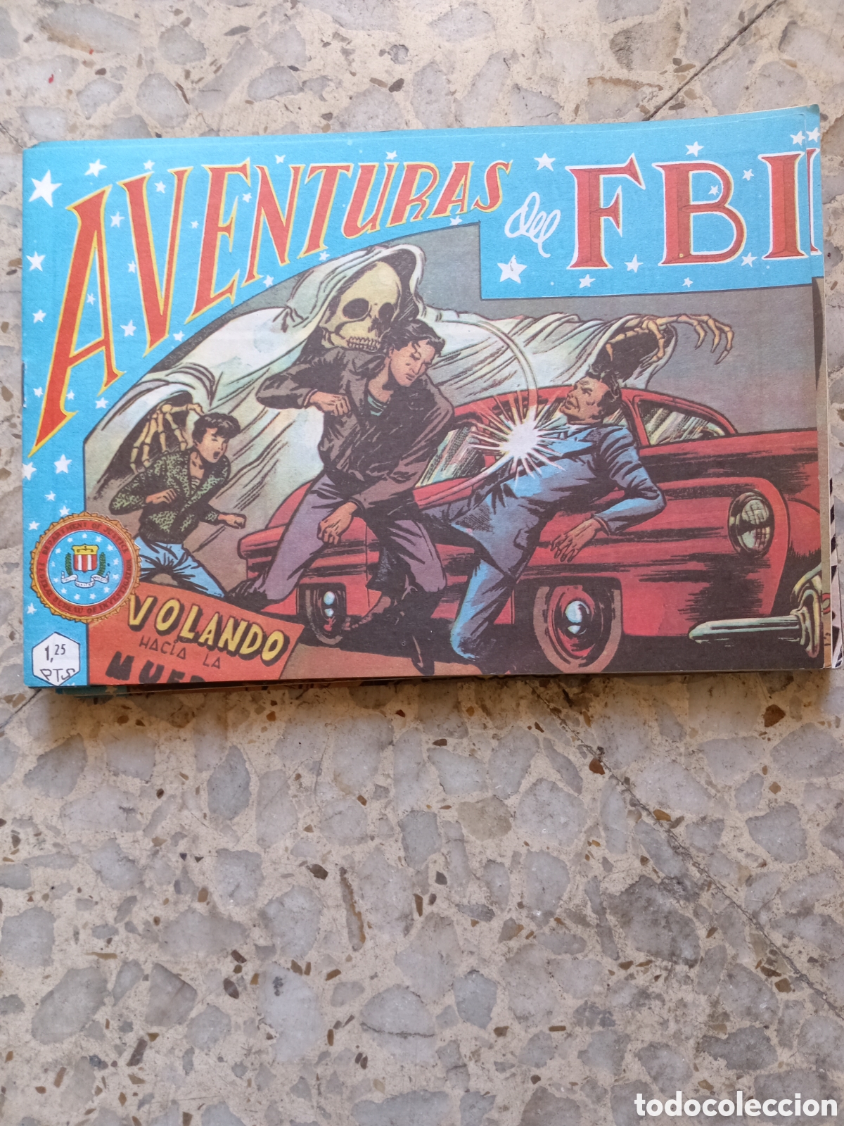 C&oacute;mics: AVENTURAS DE FBI VOLANDO HACIA LA MUERTE