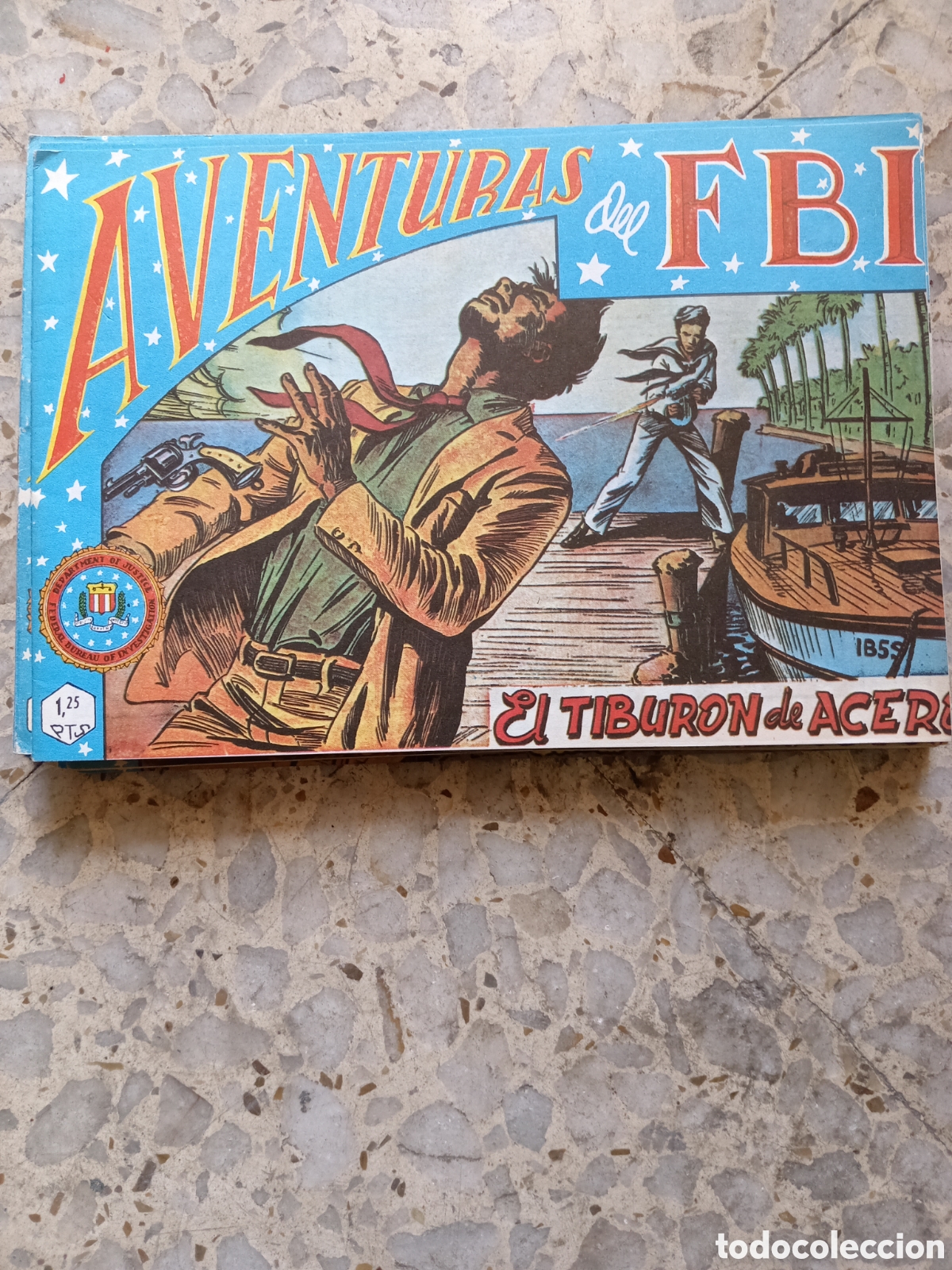 C&oacute;mics: AVENTURAS DE FBI EL TIBURON DE ACERO - Foto 1