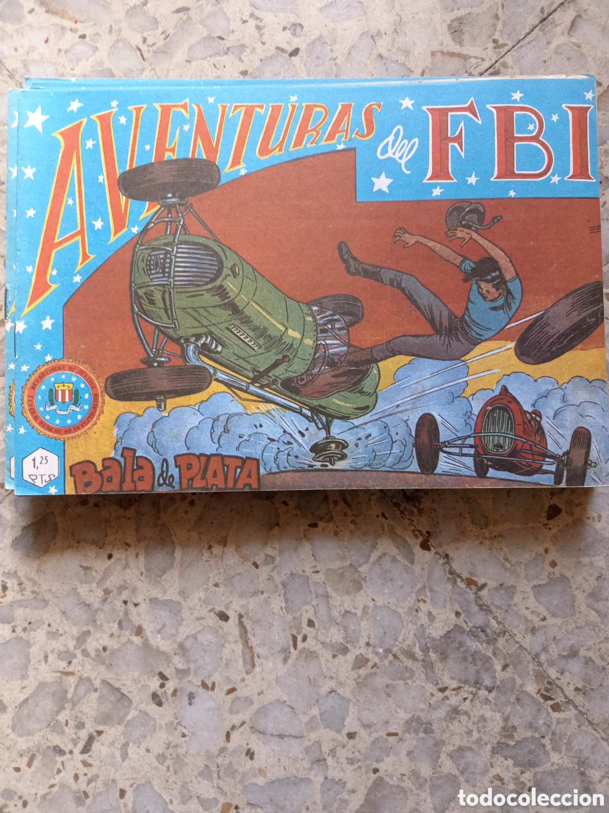 Comics: AVENTURAS DE FBI BALA DE PLATA