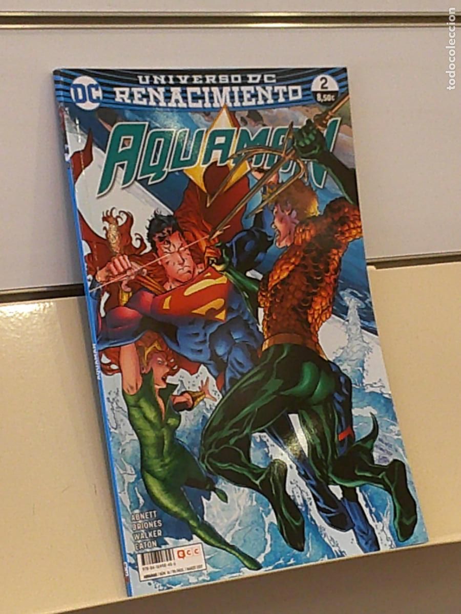C&oacute;mics: UNIVERSO DC RENACIMIENTO AQUAMAN N&ordm; 2-16 MARZO 2017 - ECC OFERTA - Foto 1