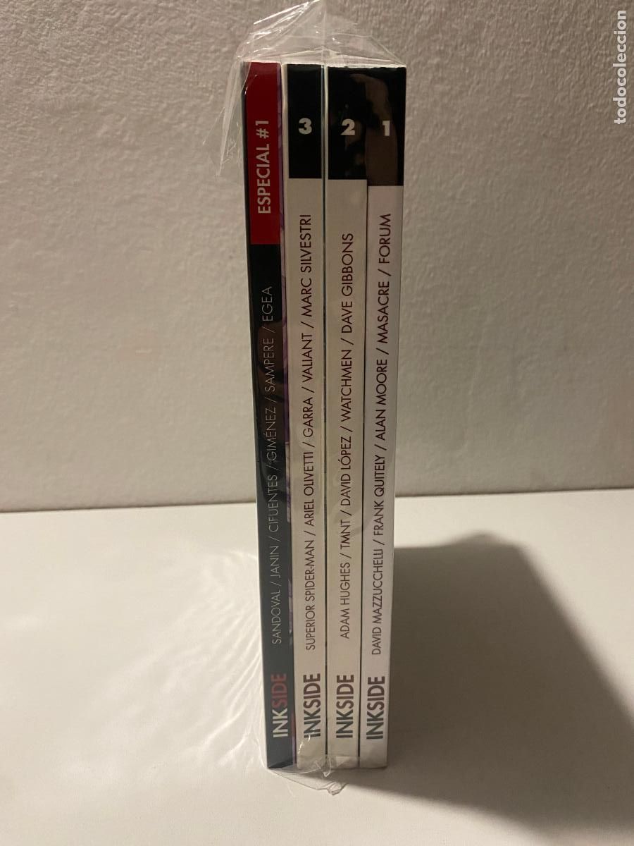 C&oacute;mics: INKSIDE, Completa: N&ordm;s 1, 2 y 3 + Especial . Ninth Ediciones 2013 / 2014. Ink Side - Foto 7