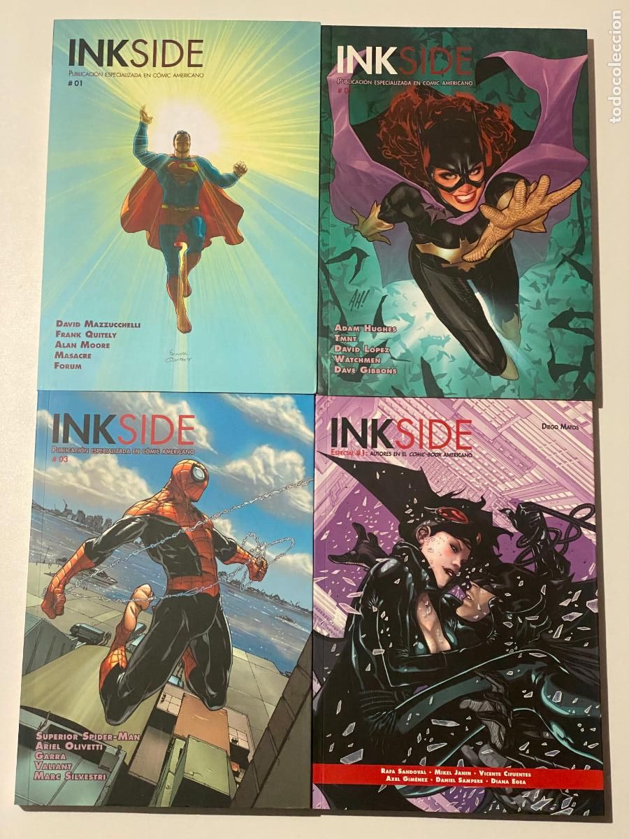 C&oacute;mics: INKSIDE, Completa: N&ordm;s 1, 2 y 3 + Especial . Ninth Ediciones 2013 / 2014. Ink Side - Foto 1