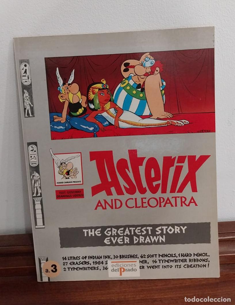 C&oacute;mics: ASTERIX AND CLEOPATRA TOMO UNICO DEL PRADO - Foto 1