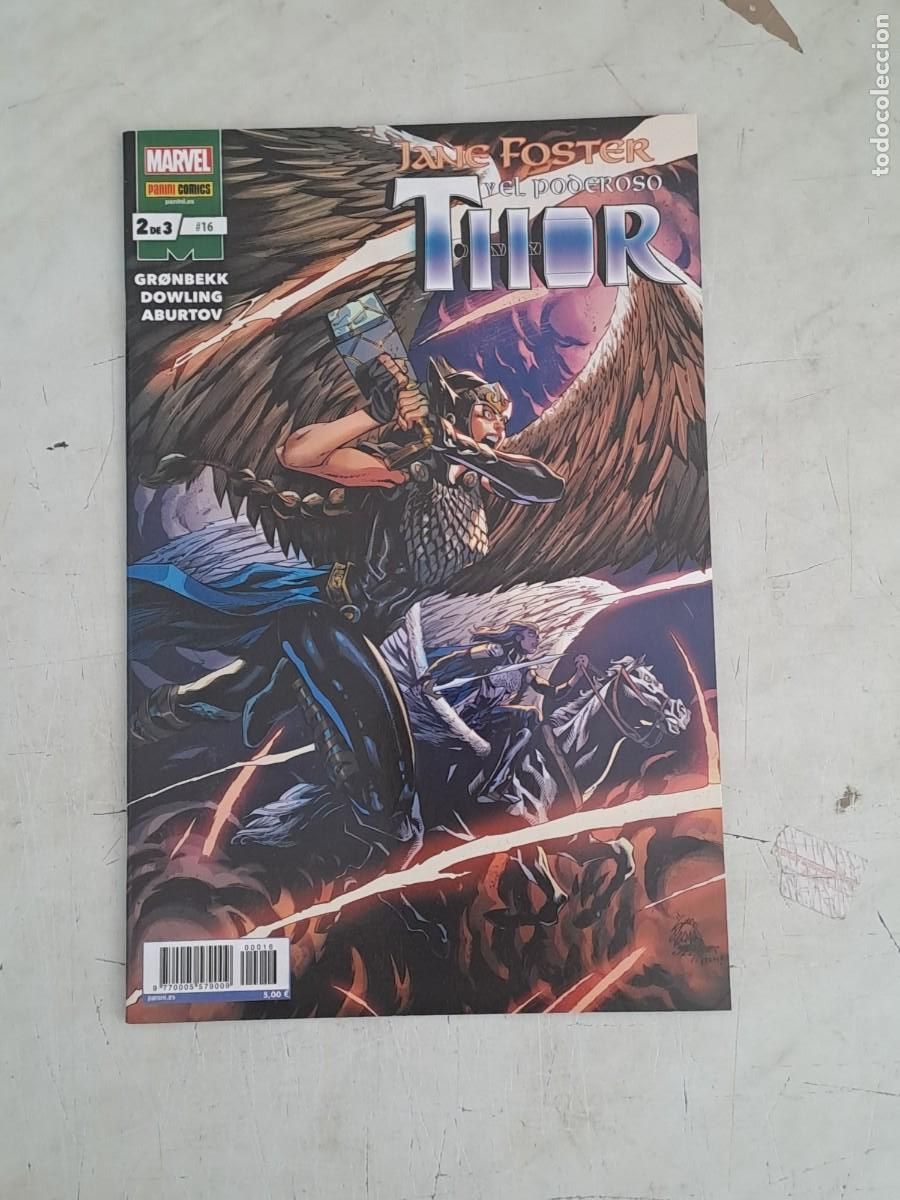 C&oacute;mics: Jane Foster y el poderoso Thor completa 3 n&uacute;meros, Panini en perfecto estado - Foto 2