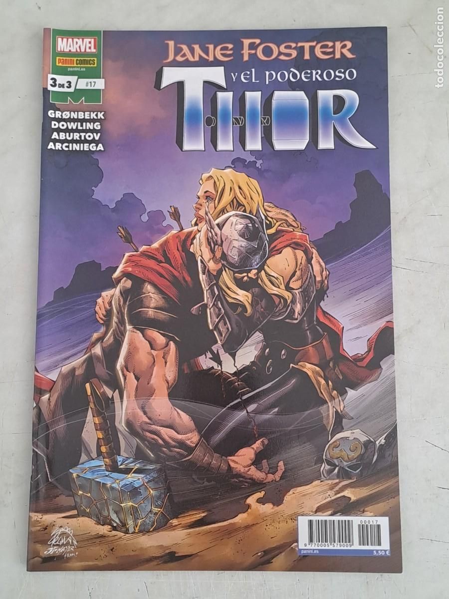 C&oacute;mics: Jane Foster y el poderoso Thor completa 3 n&uacute;meros, Panini en perfecto estado - Foto 3