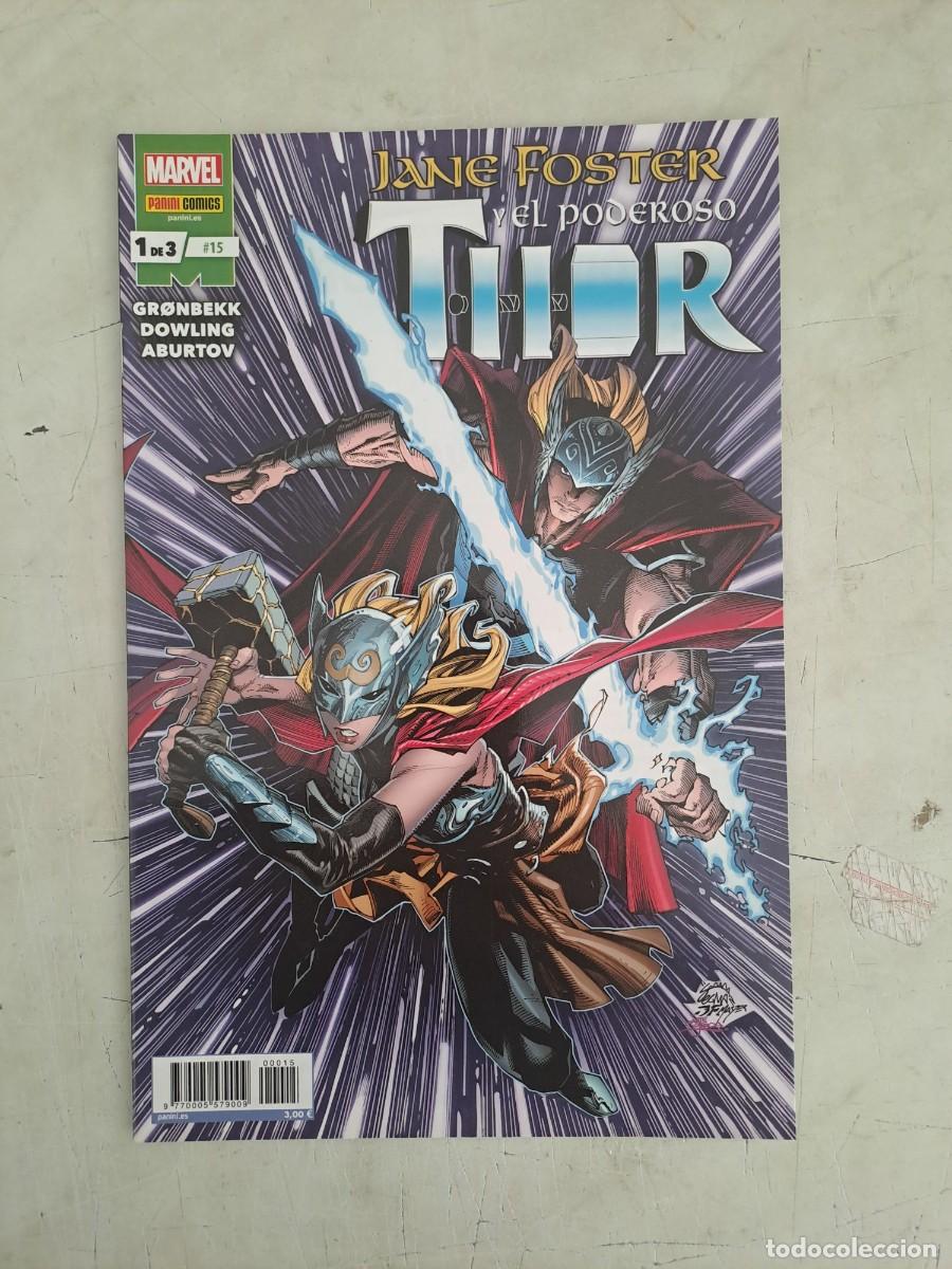 C&oacute;mics: Jane Foster y el poderoso Thor completa 3 n&uacute;meros, Panini en perfecto estado - Foto 1