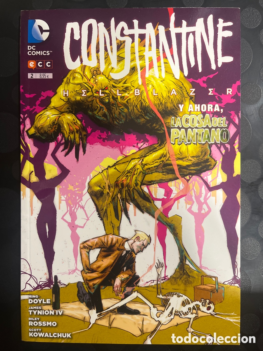 C&oacute;mics: CONSTANTINE N.2 HELLBLAZER : LA COSA DEL PANTANO DC ECC ( 2016 )