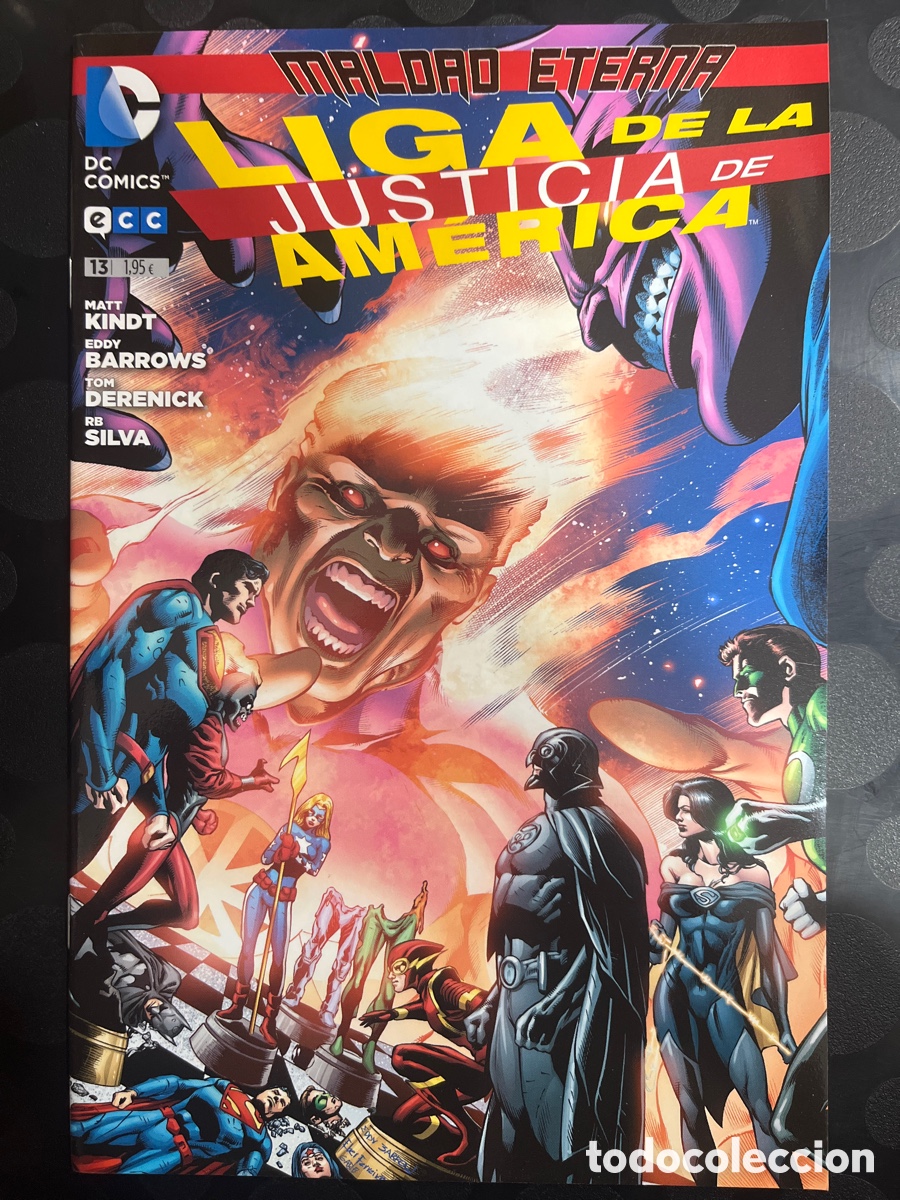 C&oacute;mics: LIGA DE LA JUSTICIA DE AM&Eacute;RICA N.13 MALDAD ETERNA DC ECC ( 2013/2014 )