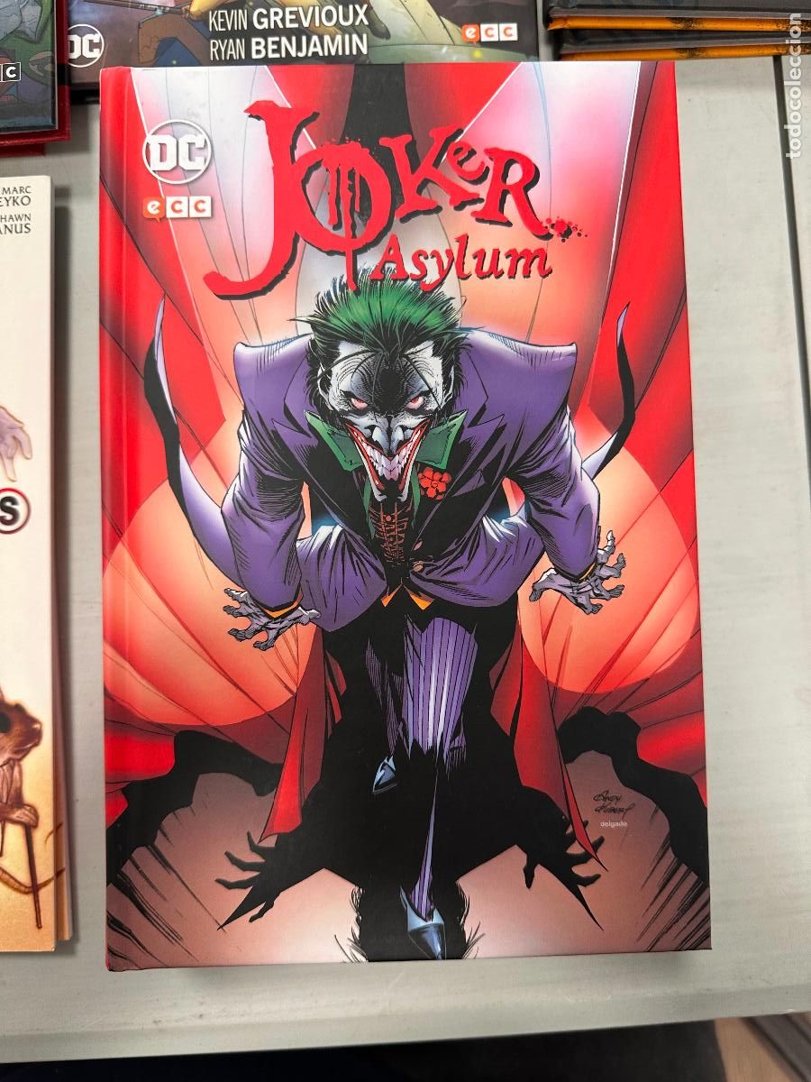 C&oacute;mics: JOKER ASYLUM - DC - ECC - TAPA DURA - Foto 1