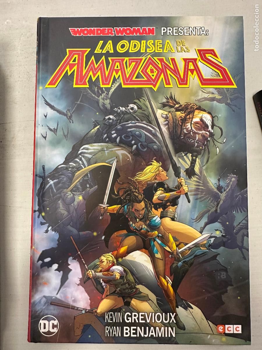 C&oacute;mics: LA ODISEA DE LAS AMAZONAS - WONDER WOMAN PRESENTA - DC - ECC - TAPA DURA - Foto 1