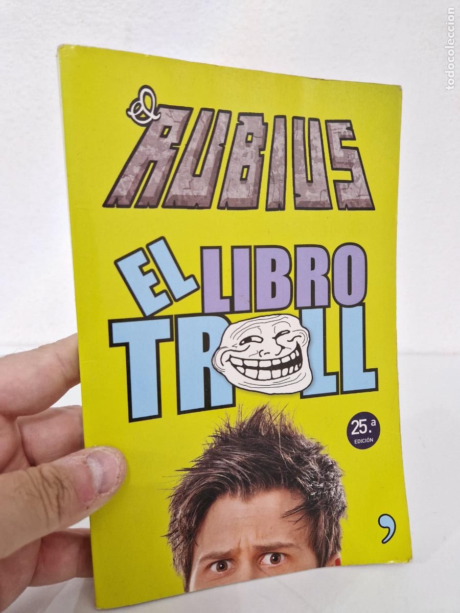 C&oacute;mics: ELRUBIUS EL LIBRO TROLL EDITORIAL PLANETA 2014 DIBUJOS JUEGO COMIC - Foto 1