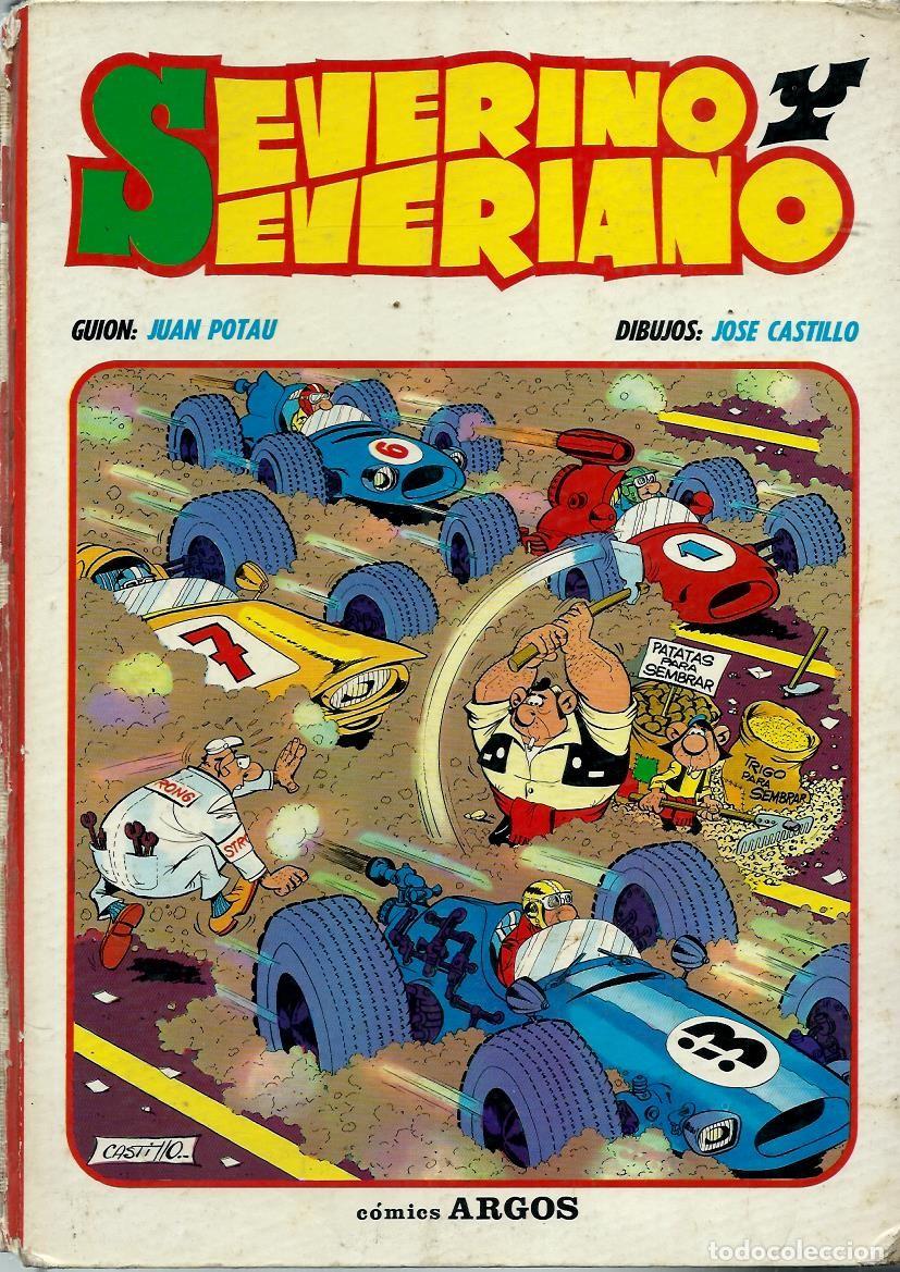 C&oacute;mics: JUAN POTAU & JOSE CASTILLO - SEVERINO Y SEVERIANO - COMICS ARGOS 1971 - SIN LOMO