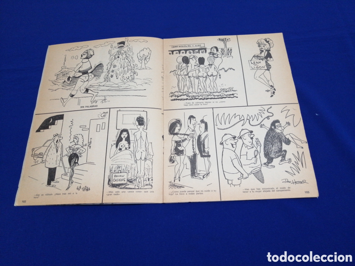 C&oacute;mics: EL LIGON N&deg;7 LAS &Eacute;POCAS DEL HUMOR A&Ntilde;O 1976 - Foto 3