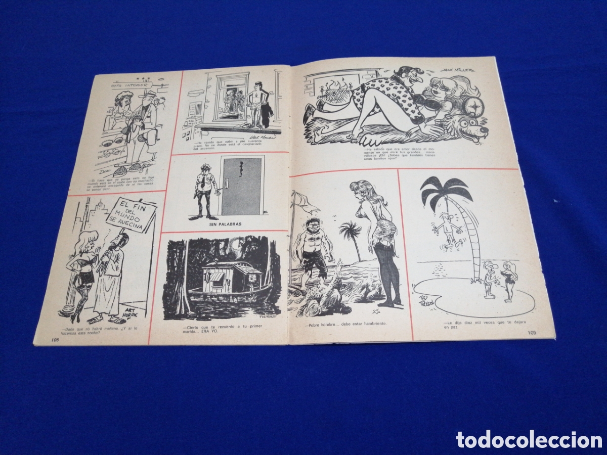 C&oacute;mics: EL LIGON N&deg;7 LAS &Eacute;POCAS DEL HUMOR A&Ntilde;O 1976 - Foto 4