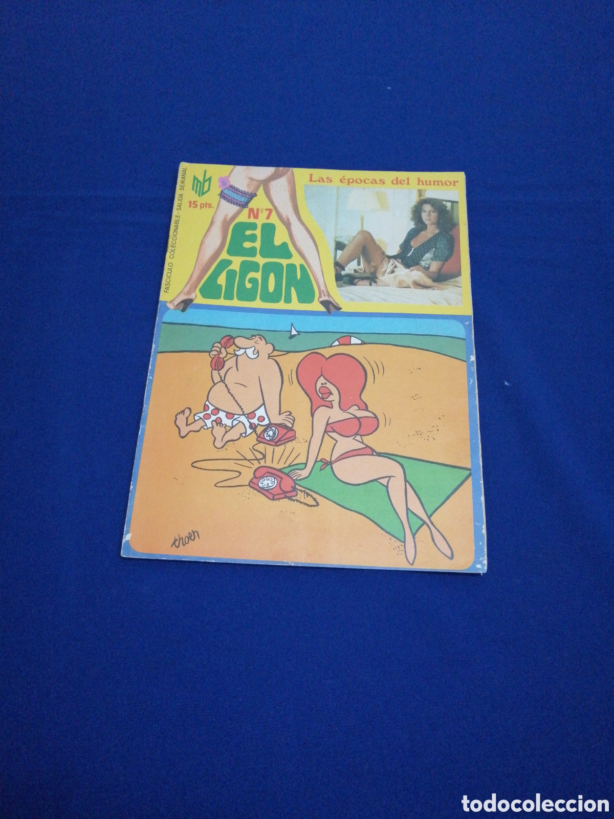 C&oacute;mics: EL LIGON N&deg;7 LAS &Eacute;POCAS DEL HUMOR A&Ntilde;O 1976 - Foto 1