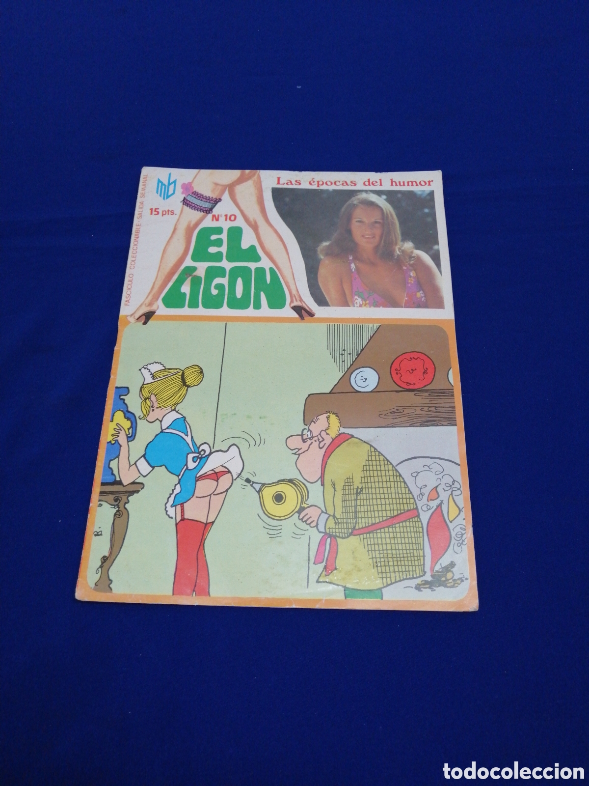 C&oacute;mics: EL LIGON N &deg;10 LAS &Eacute;POCAS DEL HUMOR A&Ntilde;O 1976 - Foto 1