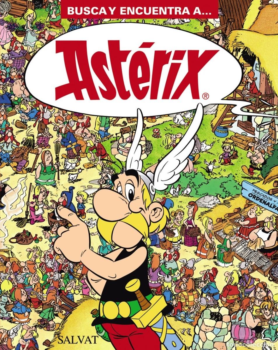 C&oacute;mics: Busca y encuentra a... Ast&eacute;rix (SALVAT, del tipo buscando a Wally) - Foto 1
