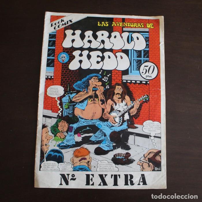 C&oacute;mics: ROCK COMIX EXTRA LAS AVENTURAS DE HAROLD HEDD 1977 LUIS ZANOLETTY - Foto 1