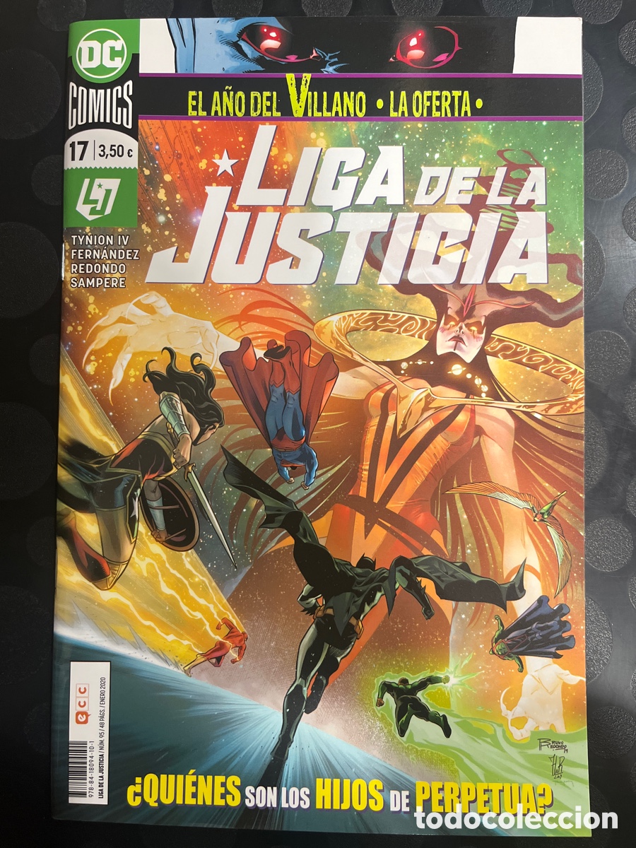 C&oacute;mics: LIGA DE LA JUSTICIA N.95 / 17 EL A&Ntilde;O DEL VILLANO DC ECC ( 2012/&hellip; )