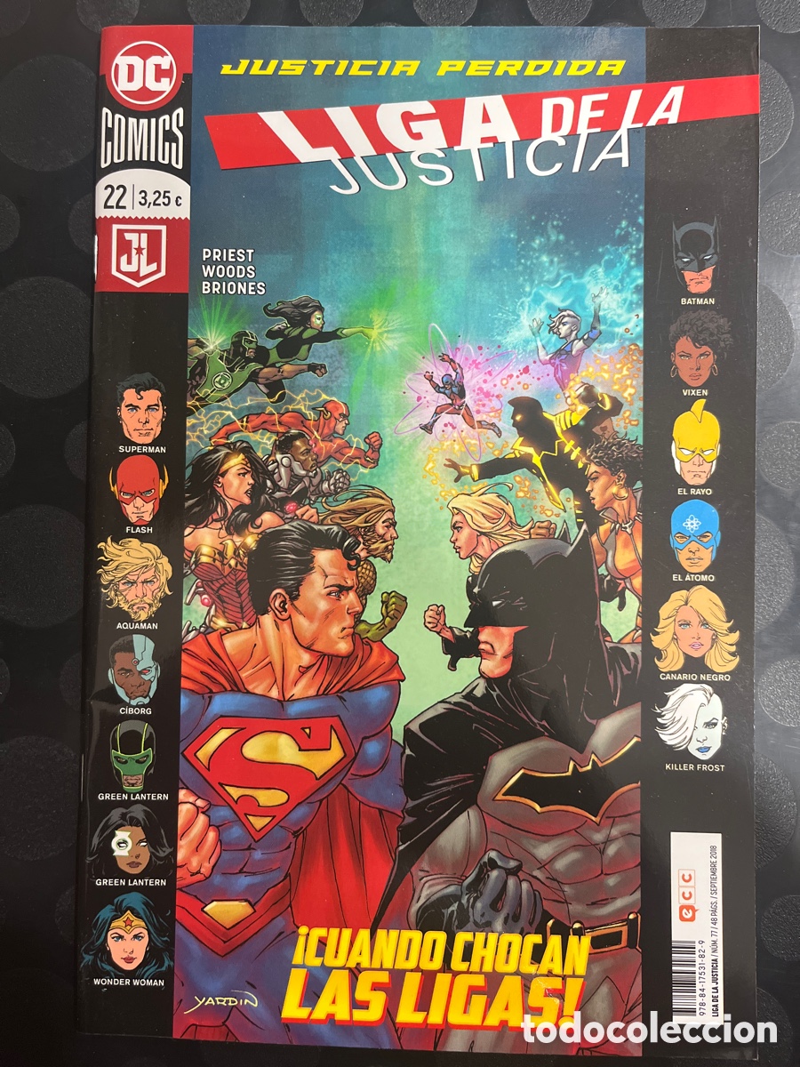 C&oacute;mics: LIGA DE LA JUSTICIA N.77 / 22 JUSTICIA PERDIDA DC ECC ( 2012/&hellip; )