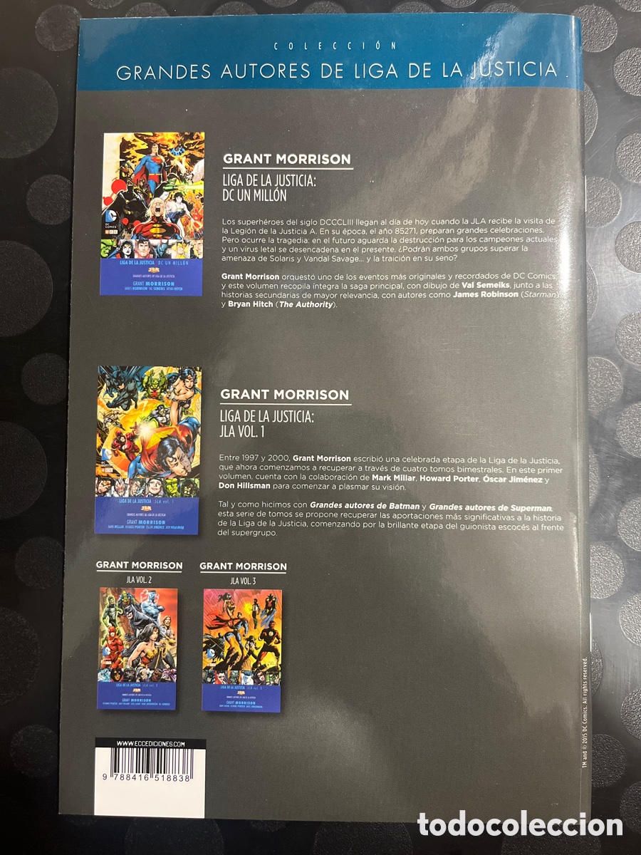C&oacute;mics: JLA N.1 LIGA DE LA JUSTICIA DE AM&Eacute;RICA : EL PODER Y LA GLORIA DC ECC ( 2015/2017 ) - Foto 2