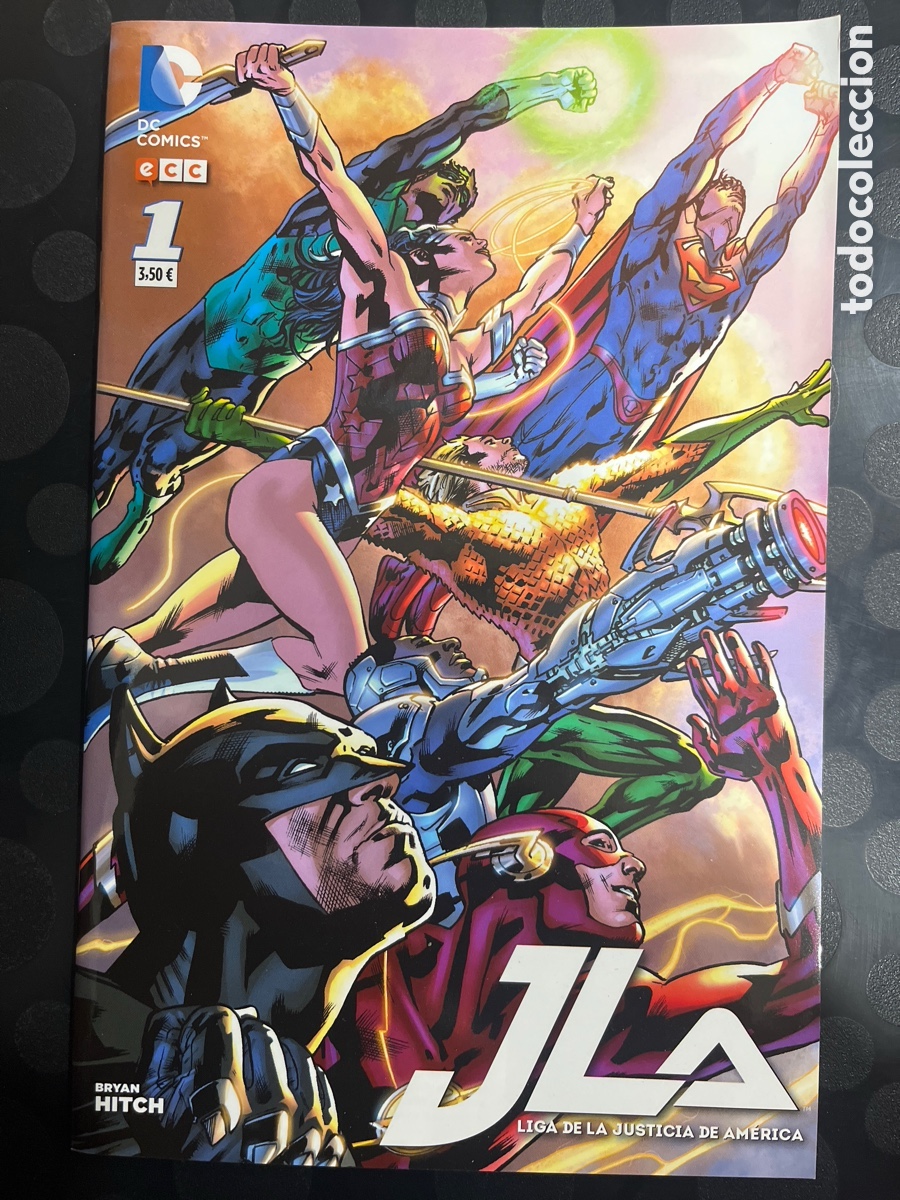 C&oacute;mics: JLA N.1 LIGA DE LA JUSTICIA DE AM&Eacute;RICA : EL PODER Y LA GLORIA DC ECC ( 2015/2017 ) - Foto 1