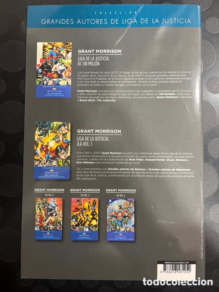 C&oacute;mics: JLA N.2 LIGA DE LA JUSTICIA DE AM&Eacute;RICA : EL PODER Y LA GLORIA DC ECC ( 2015/2017 ) - Foto 2