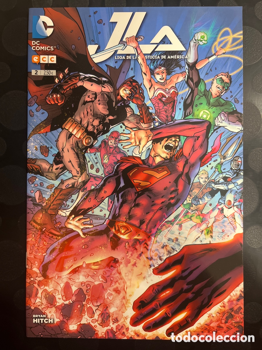 C&oacute;mics: JLA N.2 LIGA DE LA JUSTICIA DE AM&Eacute;RICA : EL PODER Y LA GLORIA DC ECC ( 2015/2017 ) - Foto 1