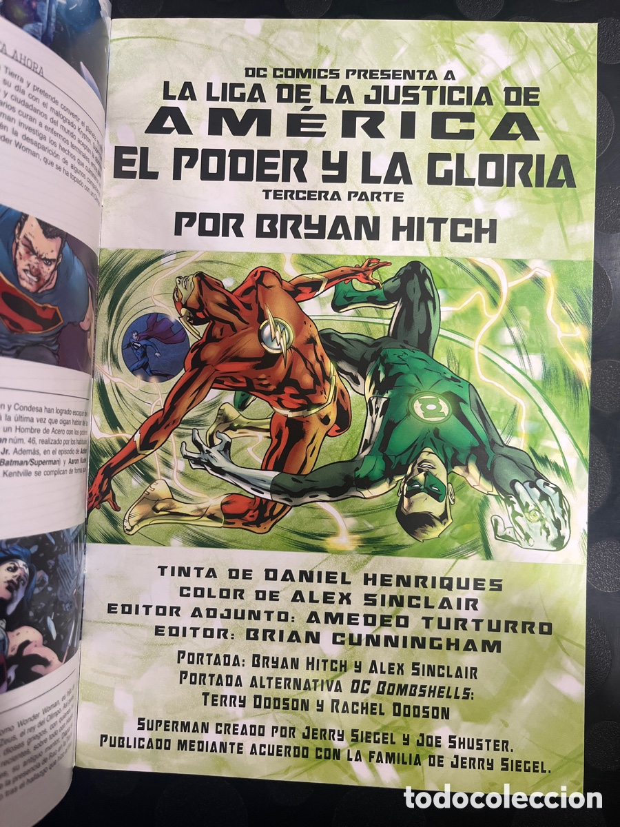 C&oacute;mics: JLA N.3 LIGA DE LA JUSTICIA DE AM&Eacute;RICA : EL PODER Y LA GLORIA DC ECC ( 2015/2017 ) - Foto 3