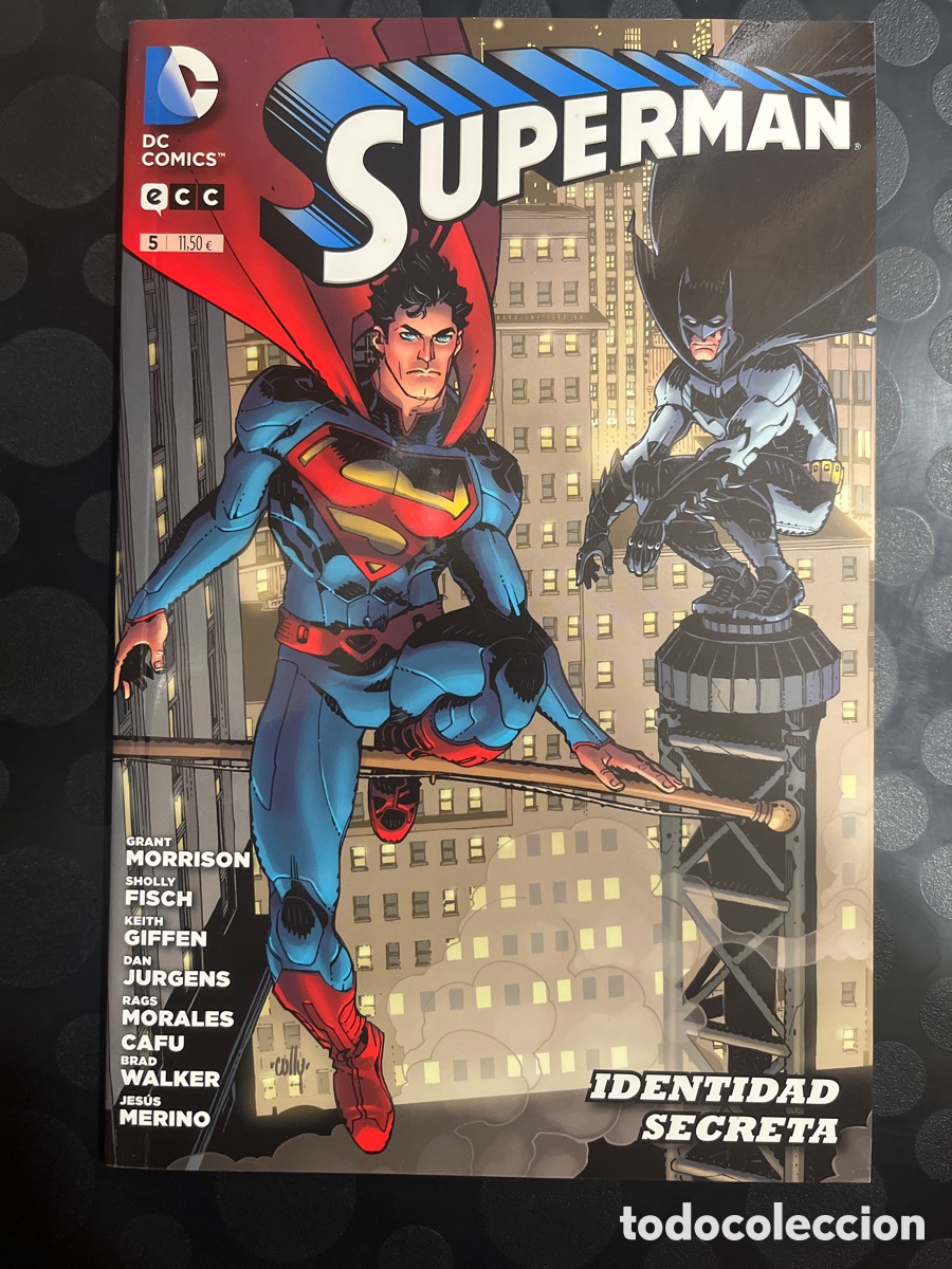 C&oacute;mics: SUPERMAN N.5 IDENTIDAD SECRETA NUEVO UNIVERSO DC ECC ( 2013/2015 )