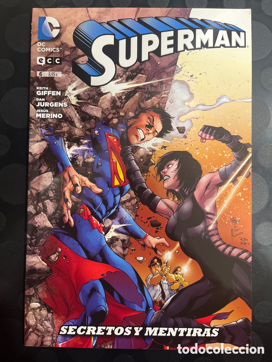 C&oacute;mics: SUPERMAN N.6 SECRETOS Y MENTIRAS NUEVO UNIVERSO DC ECC ( 2013/2015 )