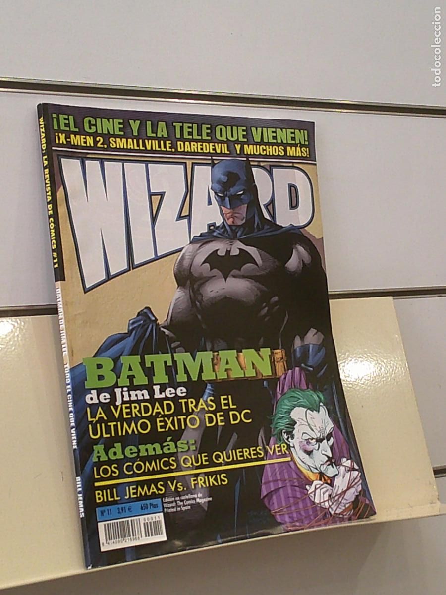 C&oacute;mics: REVISTA SOBRE COMICS WIZARD N&ordm; 11 BATMAN DE JIM LEE - Foto 1