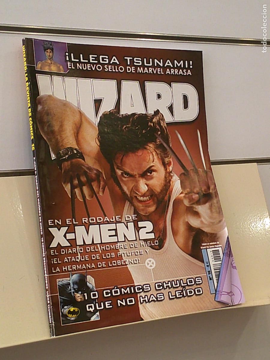 C&oacute;mics: REVISTA SOBRE COMICS WIZARD N&ordm; 16 X-MEN 2 - Foto 1