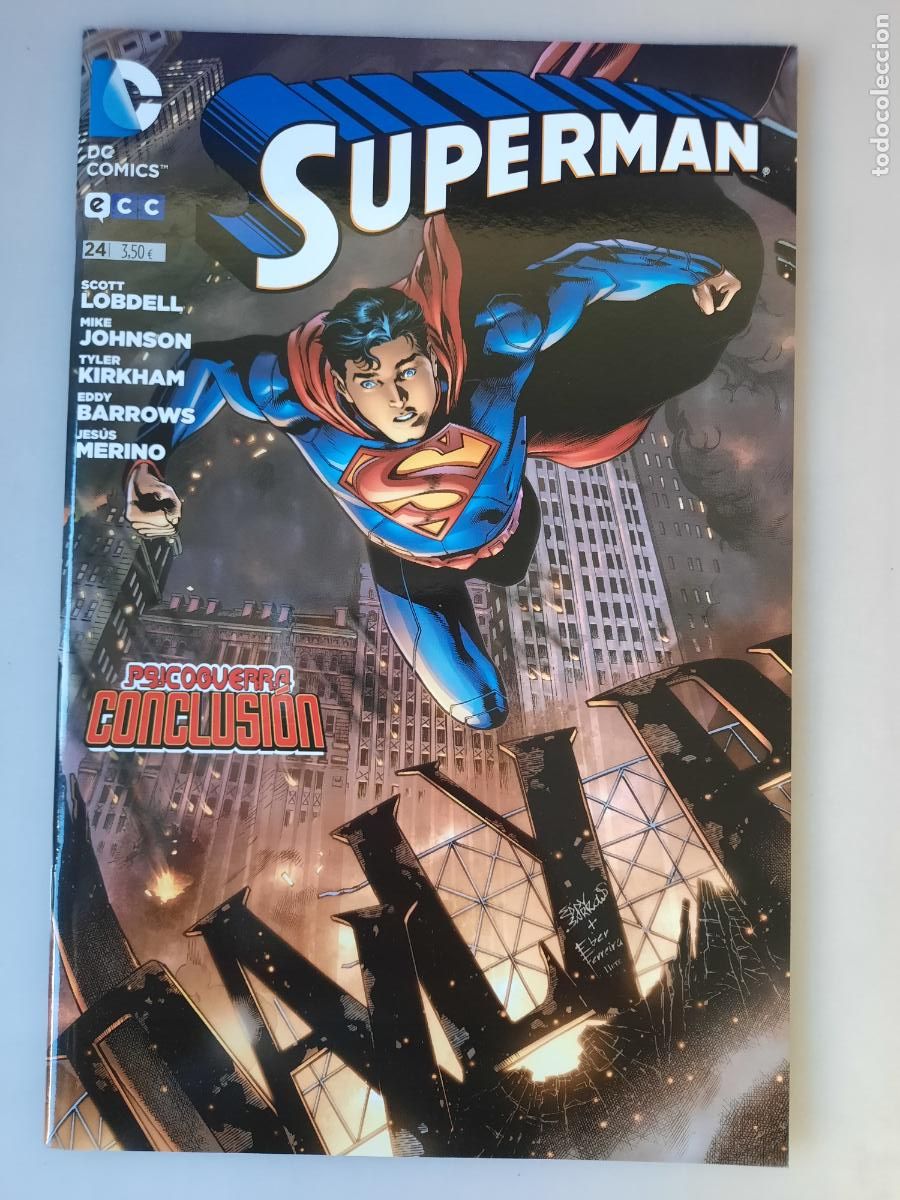 C&oacute;mics: SUPERMAN N&ordm; 24 - ED. ECC - Foto 1