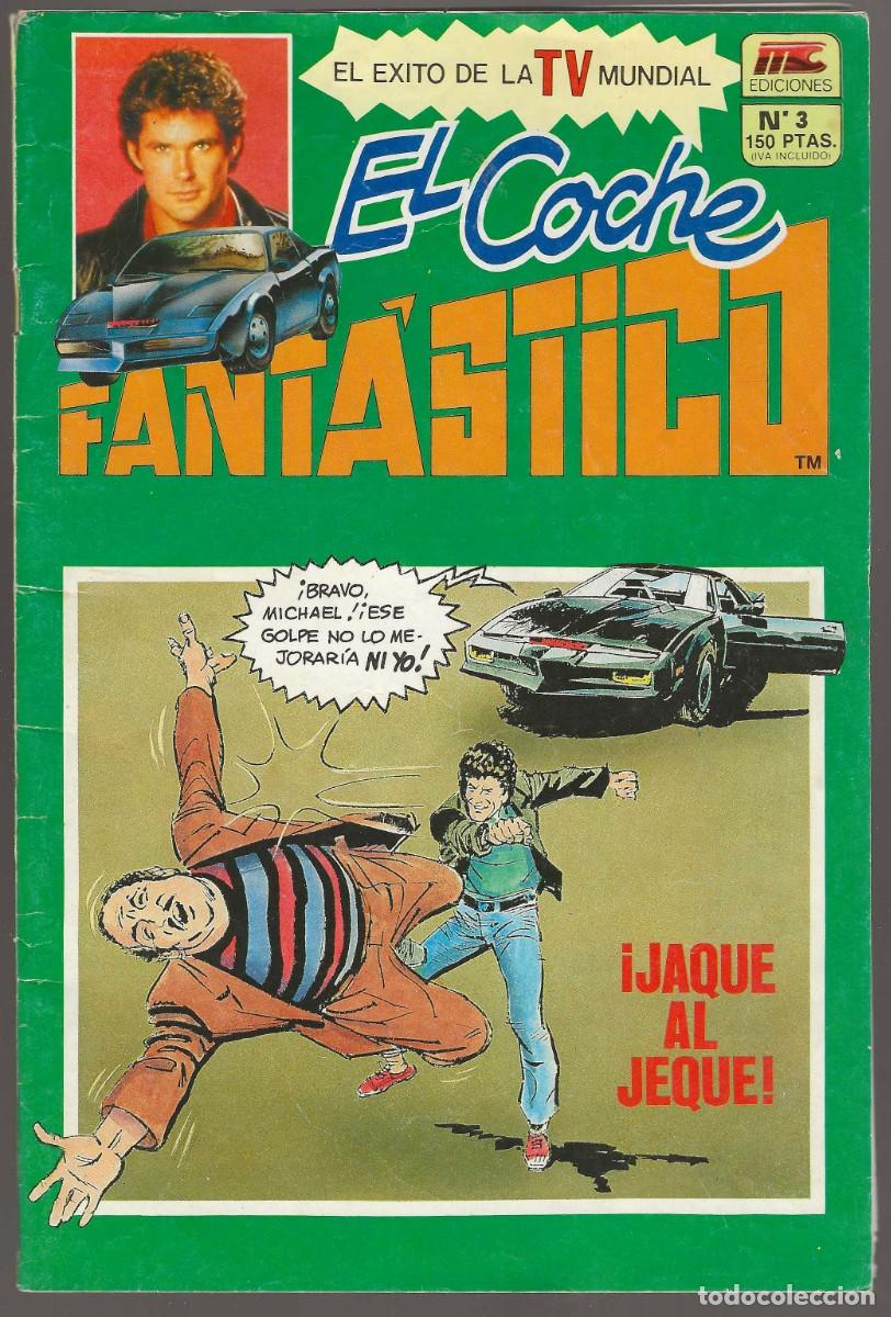 C&oacute;mics: MC EDICIONES -- EL COCHE FANT&Aacute;STICO -- N&ordm; 3 JAQUE AL JEQUE - Foto 1