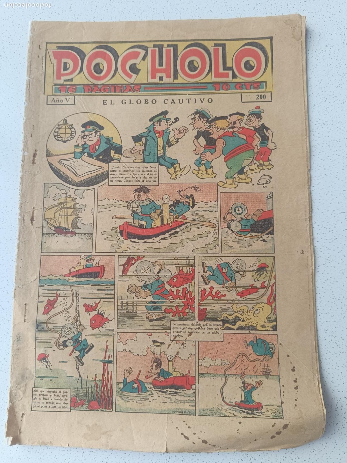 C&oacute;mics: Pocholo a&ntilde;o V n&uacute;mero 200 con Escobar, C.Arnal... - Foto 1