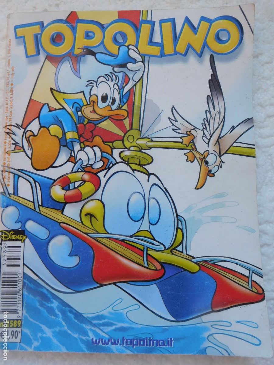 C&oacute;mics: TOPOLINO.( EN ITALIANO )N&ordm; 2589 DE DISNEY. - Foto 1